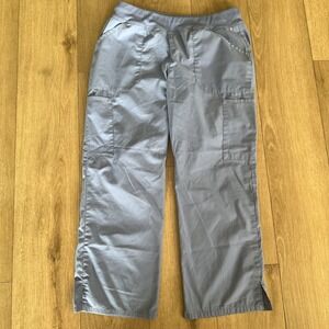 Cherokee Authentic Workwear Women's Blue Scrub‎ Pants Large Preowned